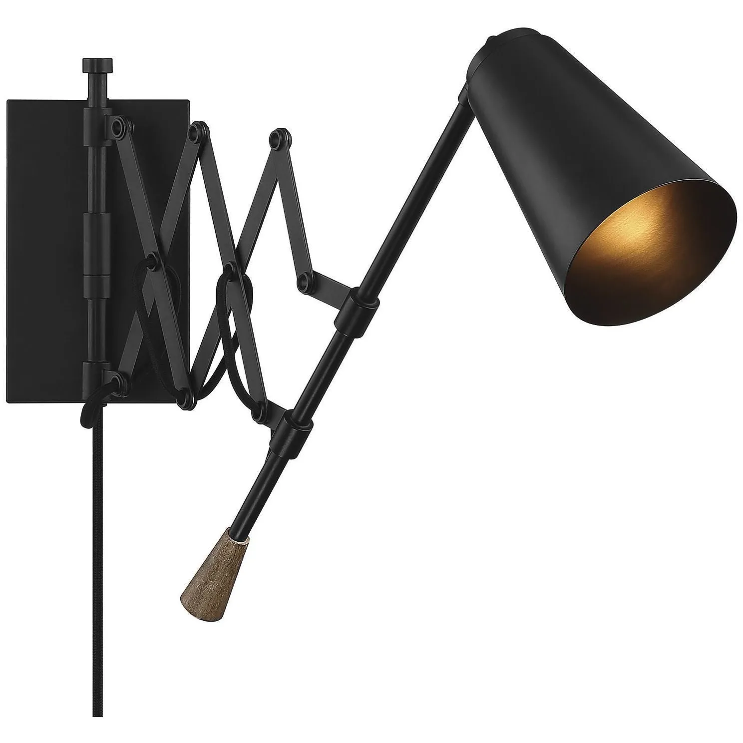 1-Light Adjustable Wall Sconce