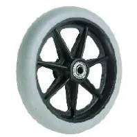 6"x 1" Castor Wheel, Grey