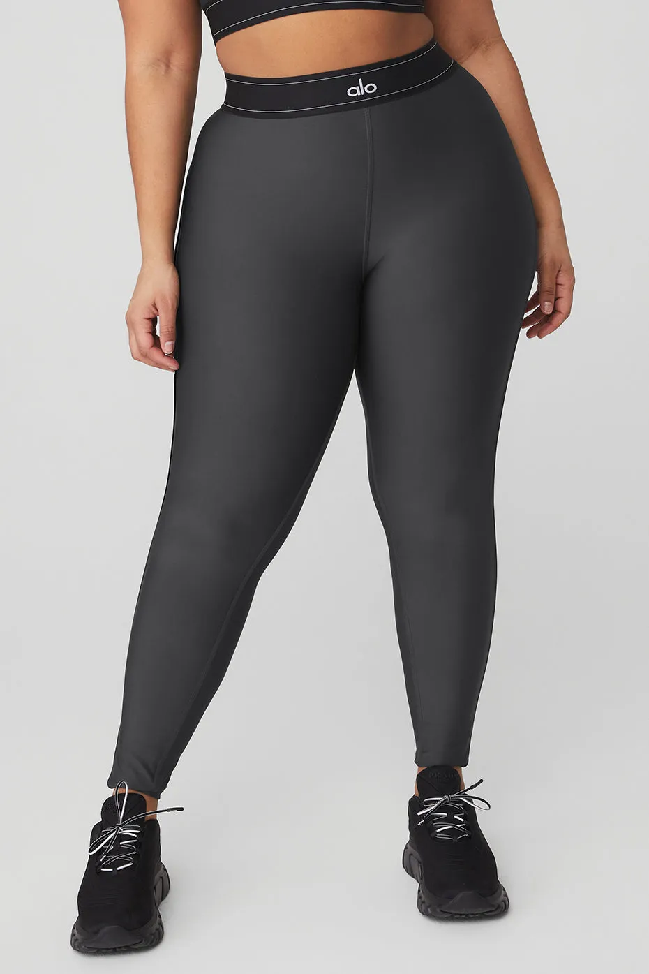 Airlift High-Waist Suit Up Legging - Anthracite/Black