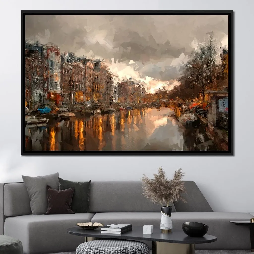 Amsterdam Abstract - Little Mooshoo Artworks