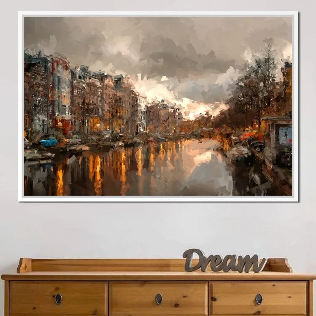 Amsterdam Abstract - Little Mooshoo Artworks