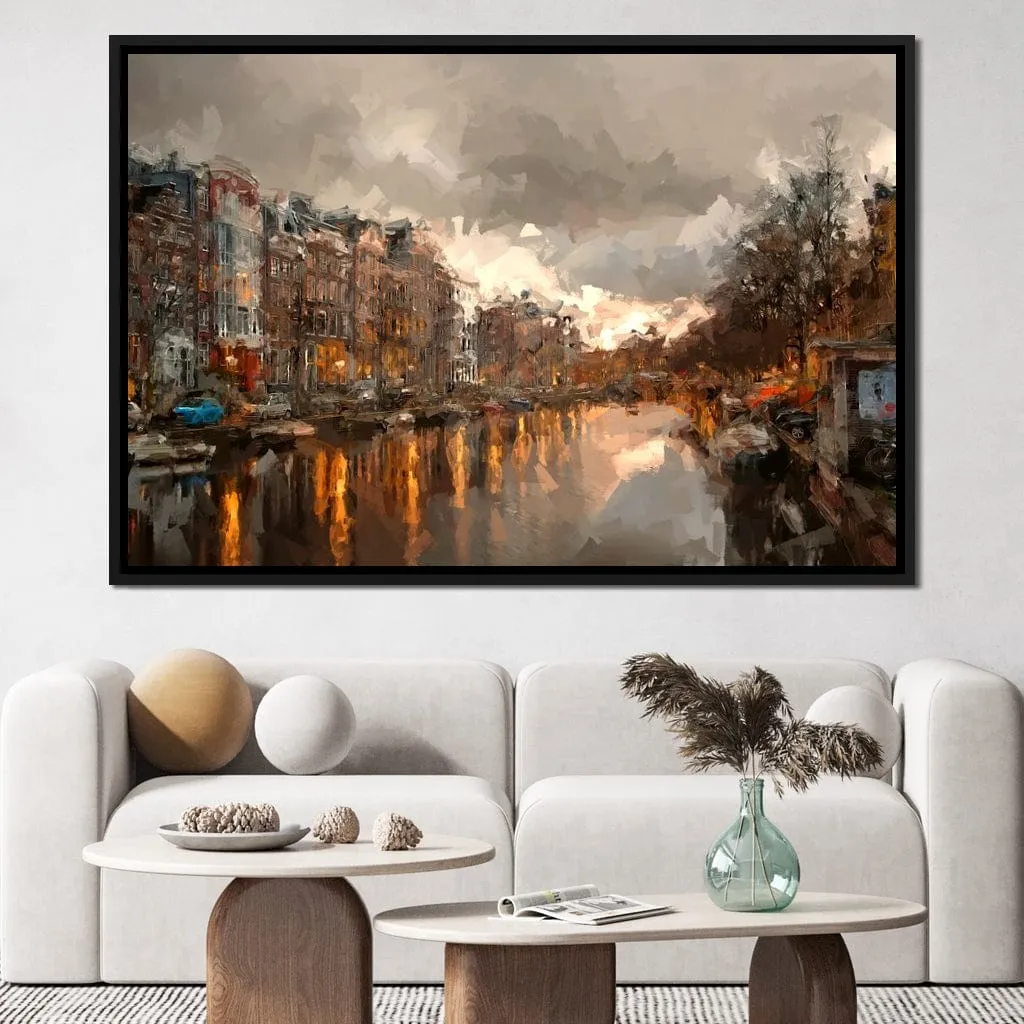 Amsterdam Abstract - Little Mooshoo Artworks