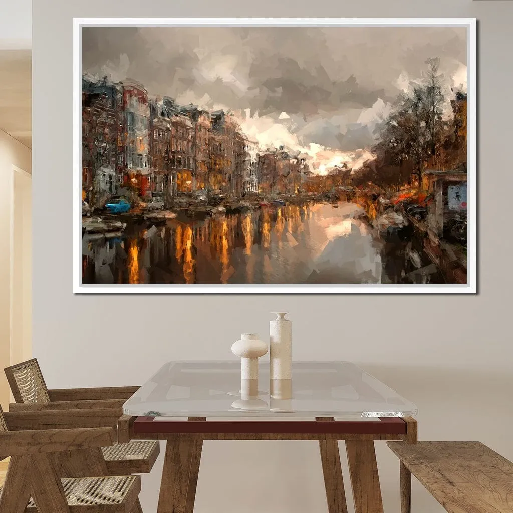 Amsterdam Abstract - Little Mooshoo Artworks