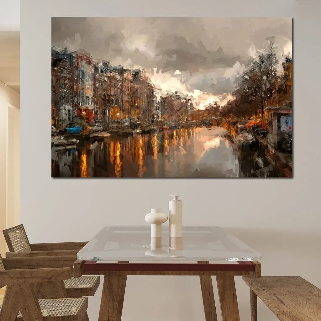 Amsterdam Abstract - Little Mooshoo Artworks