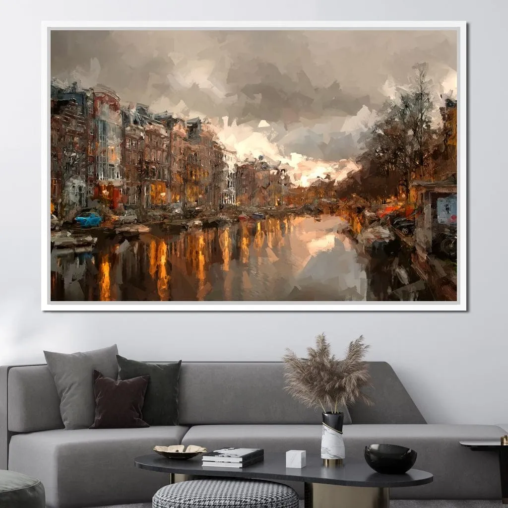 Amsterdam Abstract - Little Mooshoo Artworks