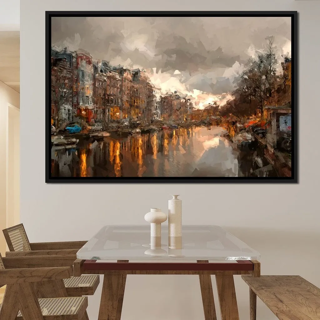 Amsterdam Abstract - Little Mooshoo Artworks