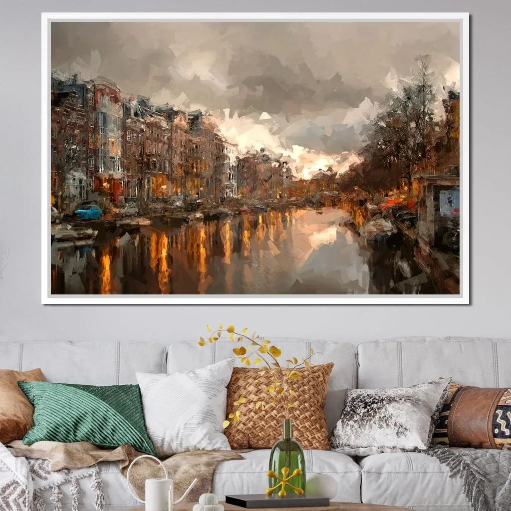 Amsterdam Abstract - Little Mooshoo Artworks