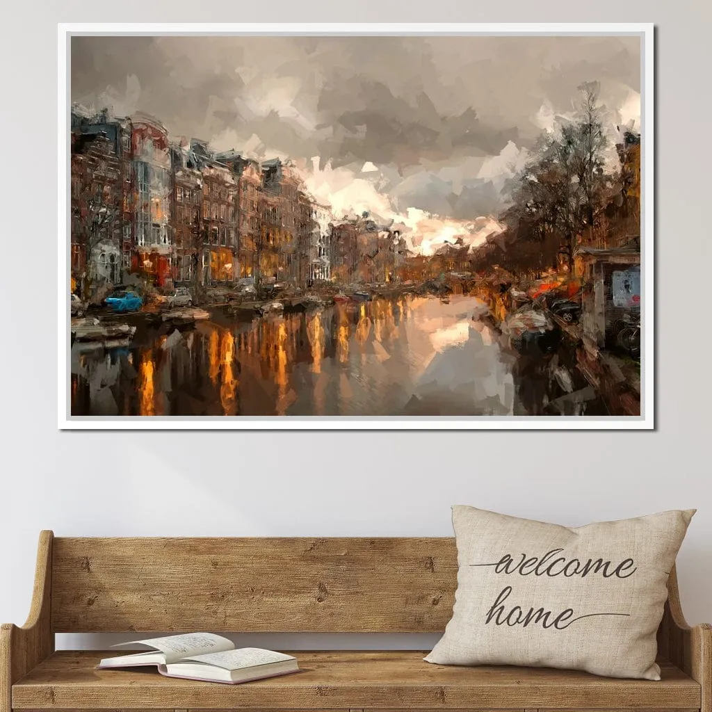 Amsterdam Abstract - Little Mooshoo Artworks