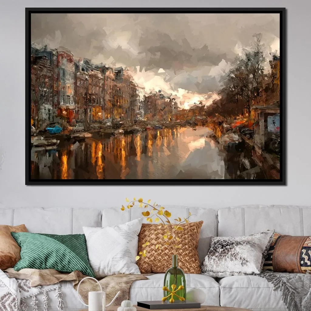 Amsterdam Abstract - Little Mooshoo Artworks