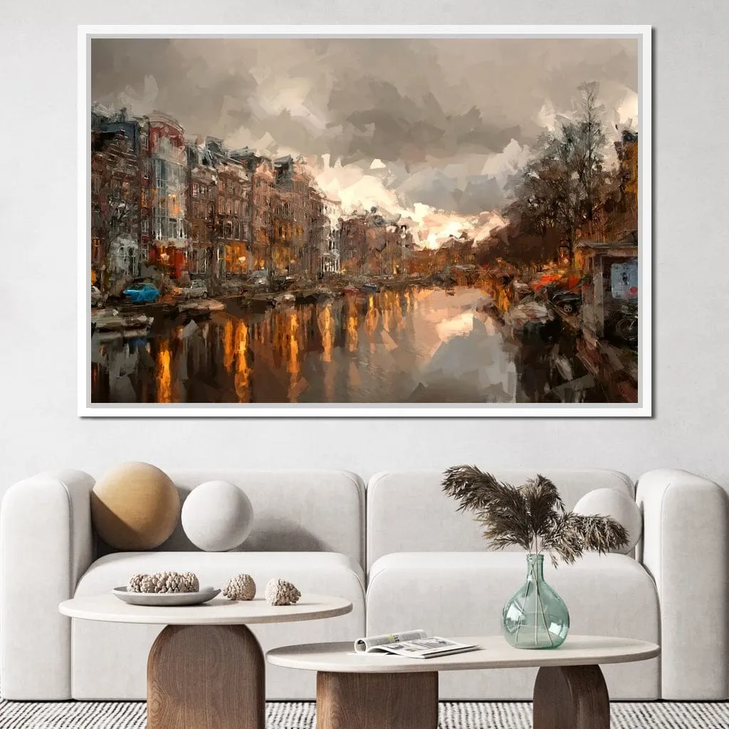 Amsterdam Abstract - Little Mooshoo Artworks