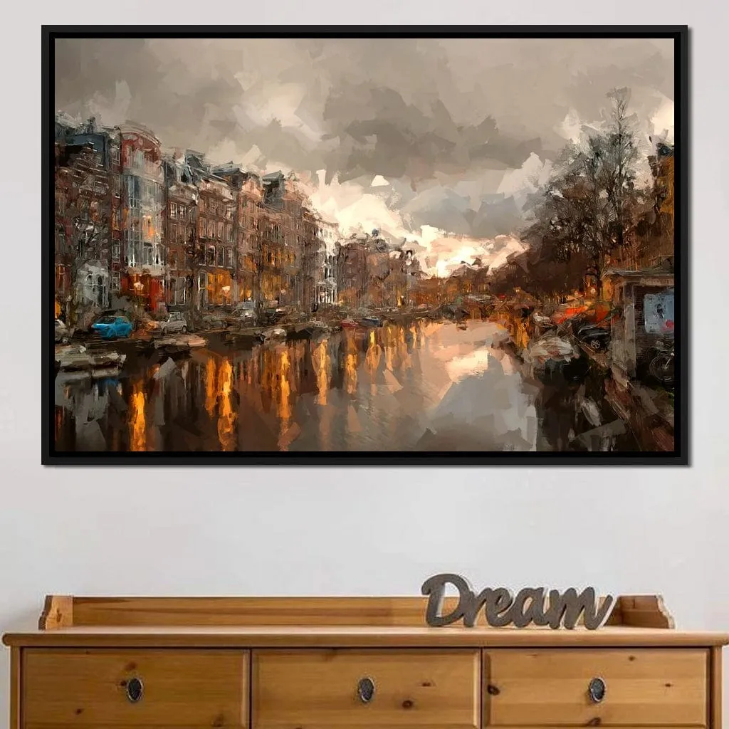 Amsterdam Abstract - Little Mooshoo Artworks