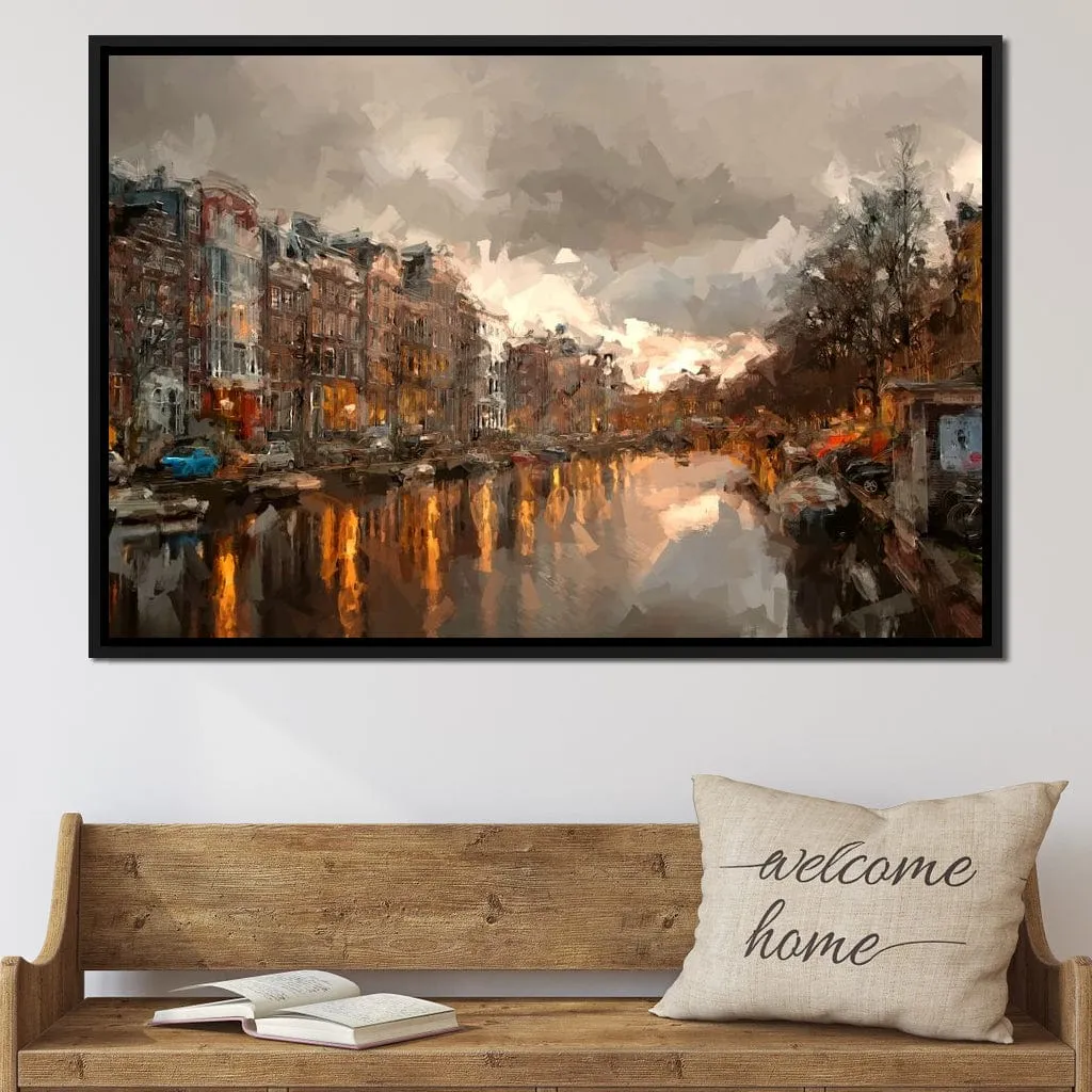 Amsterdam Abstract - Little Mooshoo Artworks