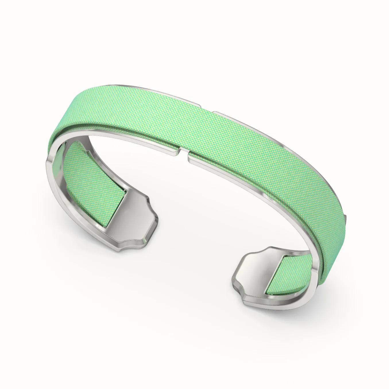 Bare Silk Cuff - Palm Tree Green