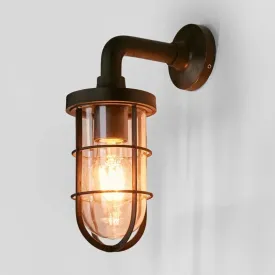 Caged Matte Black Wall Sconce | SALE