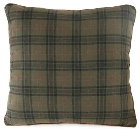 Cedar Plaid Euro Sham