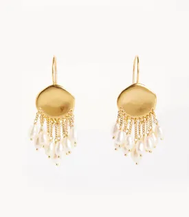 Chan Luu Pearl Dangle Earrings