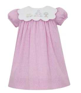 Embroidered School Dress (3T)