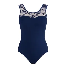 Energetiks Hannah Lace Leotard | Navy | Adult