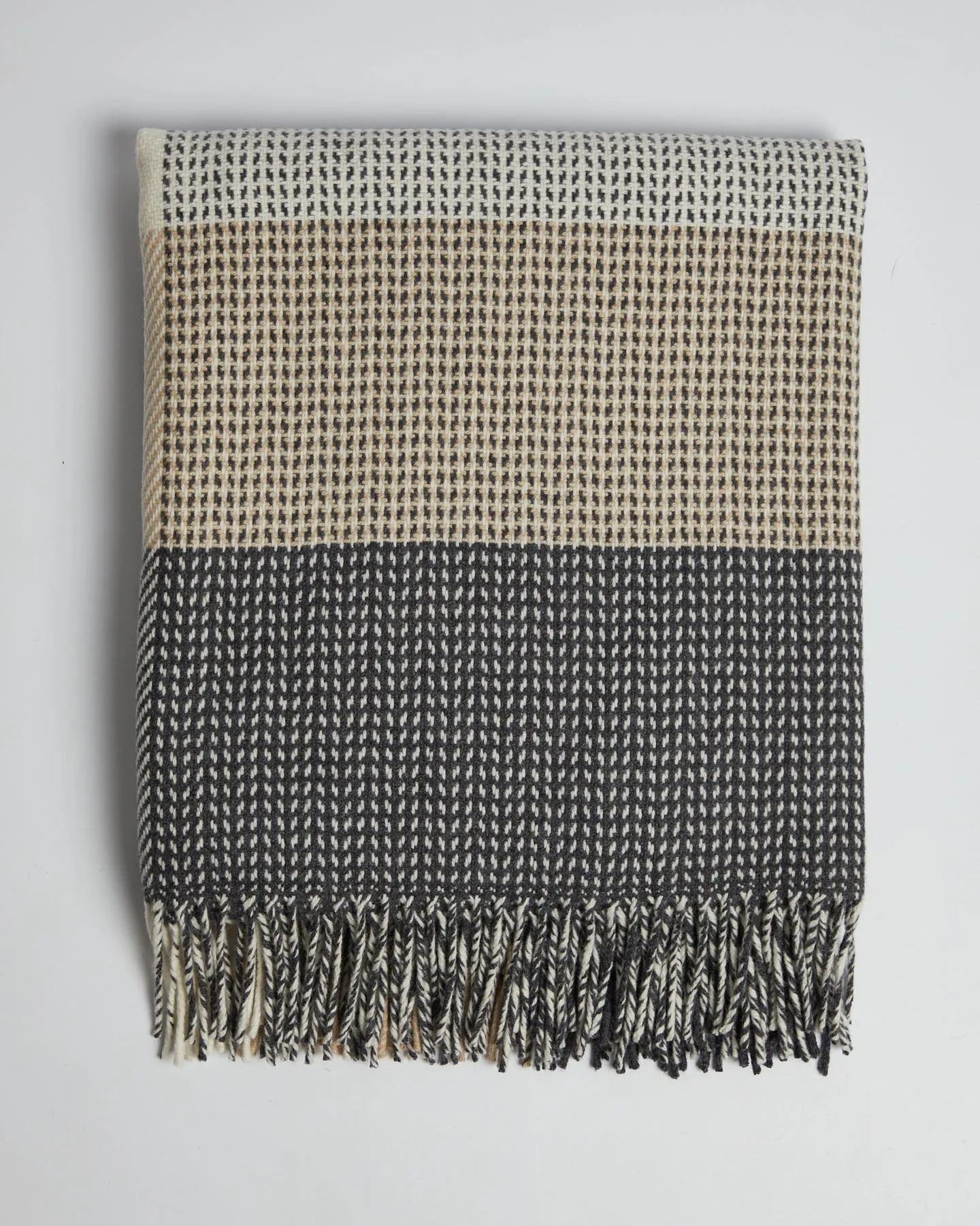 Foxford Downpatrick Cashmere and Lambswool Throw