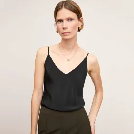 Lisey Cami - Washable Silk :: Black