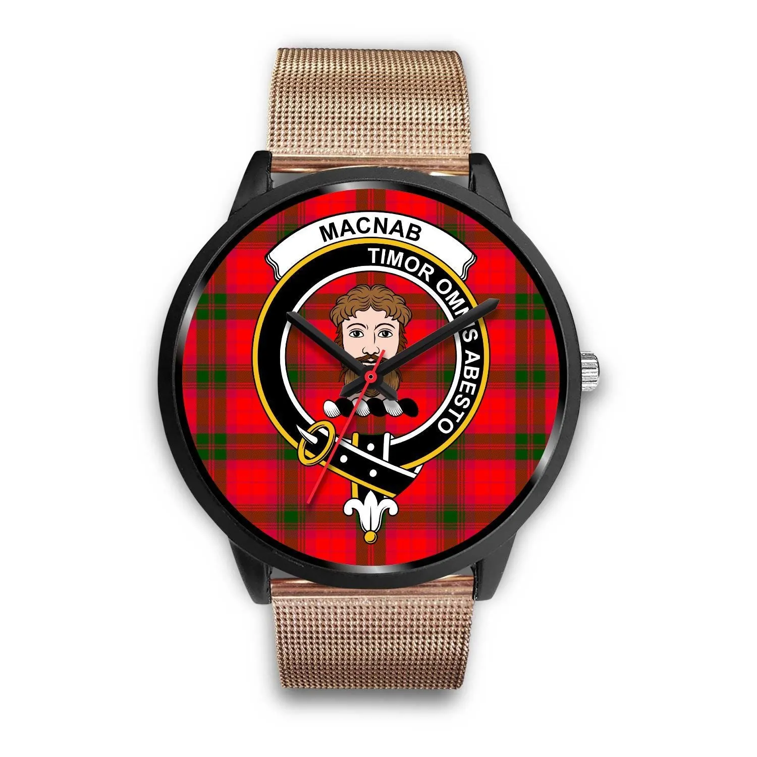 MacNab Modern Clan Badge Tartan Black Watch