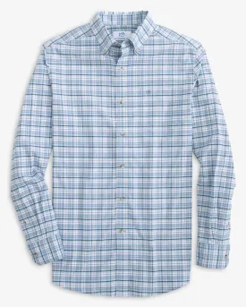 Mens Longsleeve Coastal Passage Patton Plaid Sportshirt