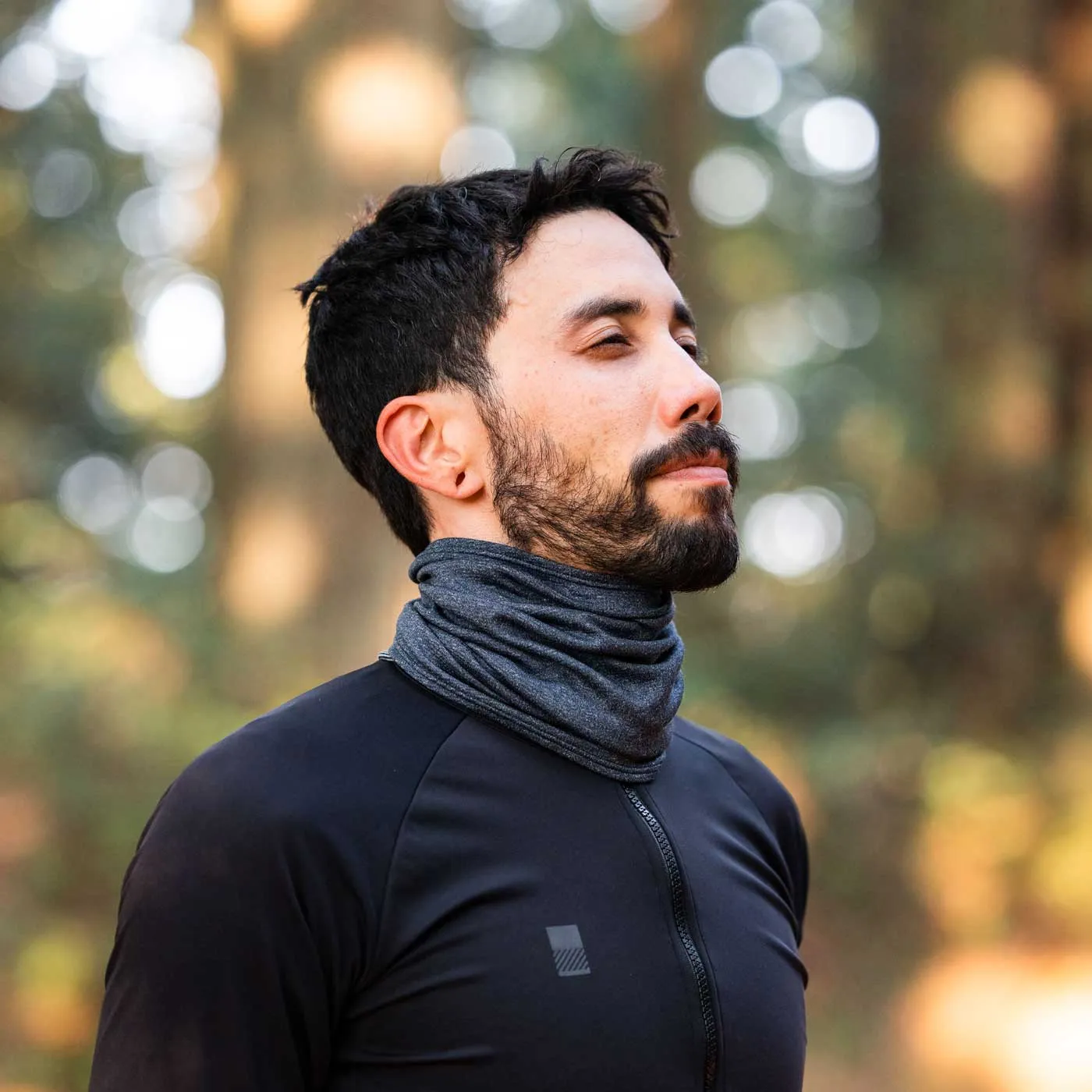 Merino Neck Warmer - Dark Sapphire