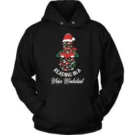 "Reading in a winter wonderland" Hoodie