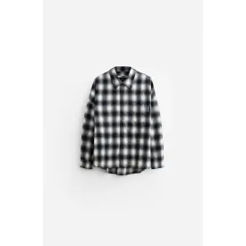 Stampd Oversized Plaid Buttondown Blue Plaid