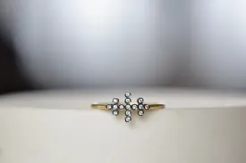 Three Lines Constellation Ring